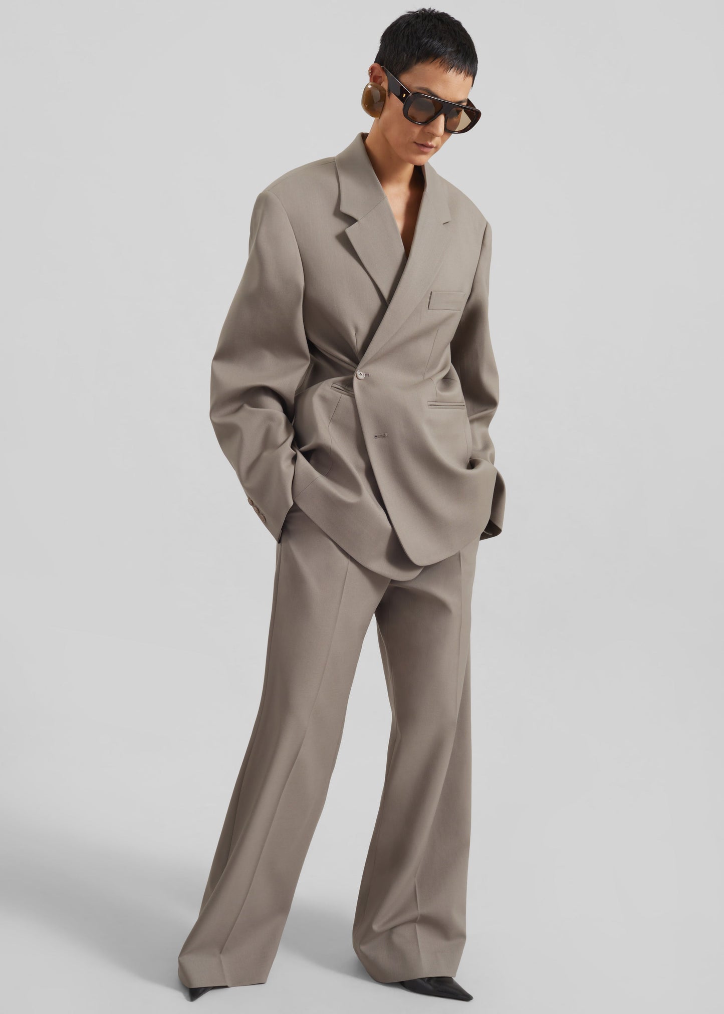 Brickell Trousers - Taupe