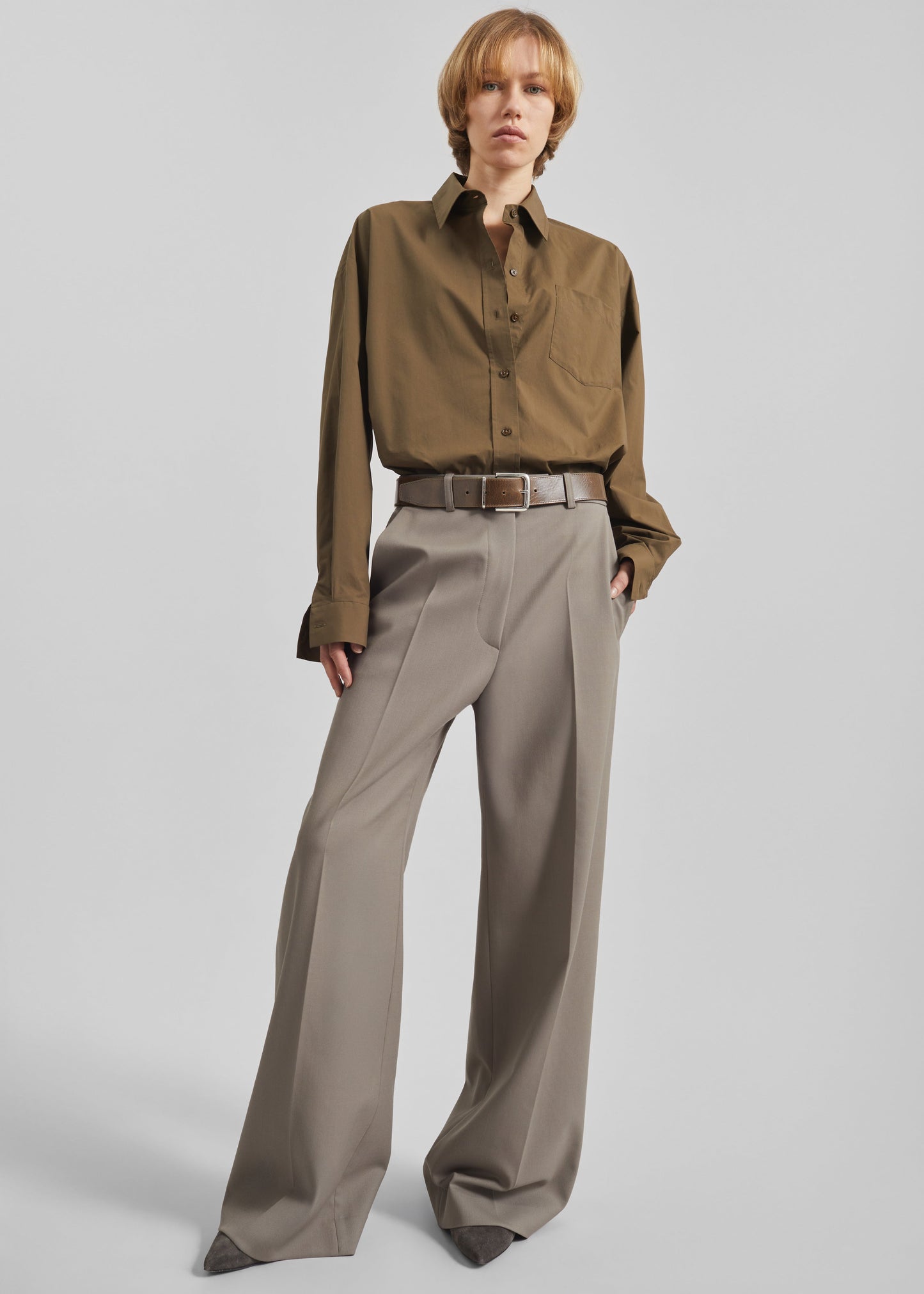 Brickell Trousers - Taupe