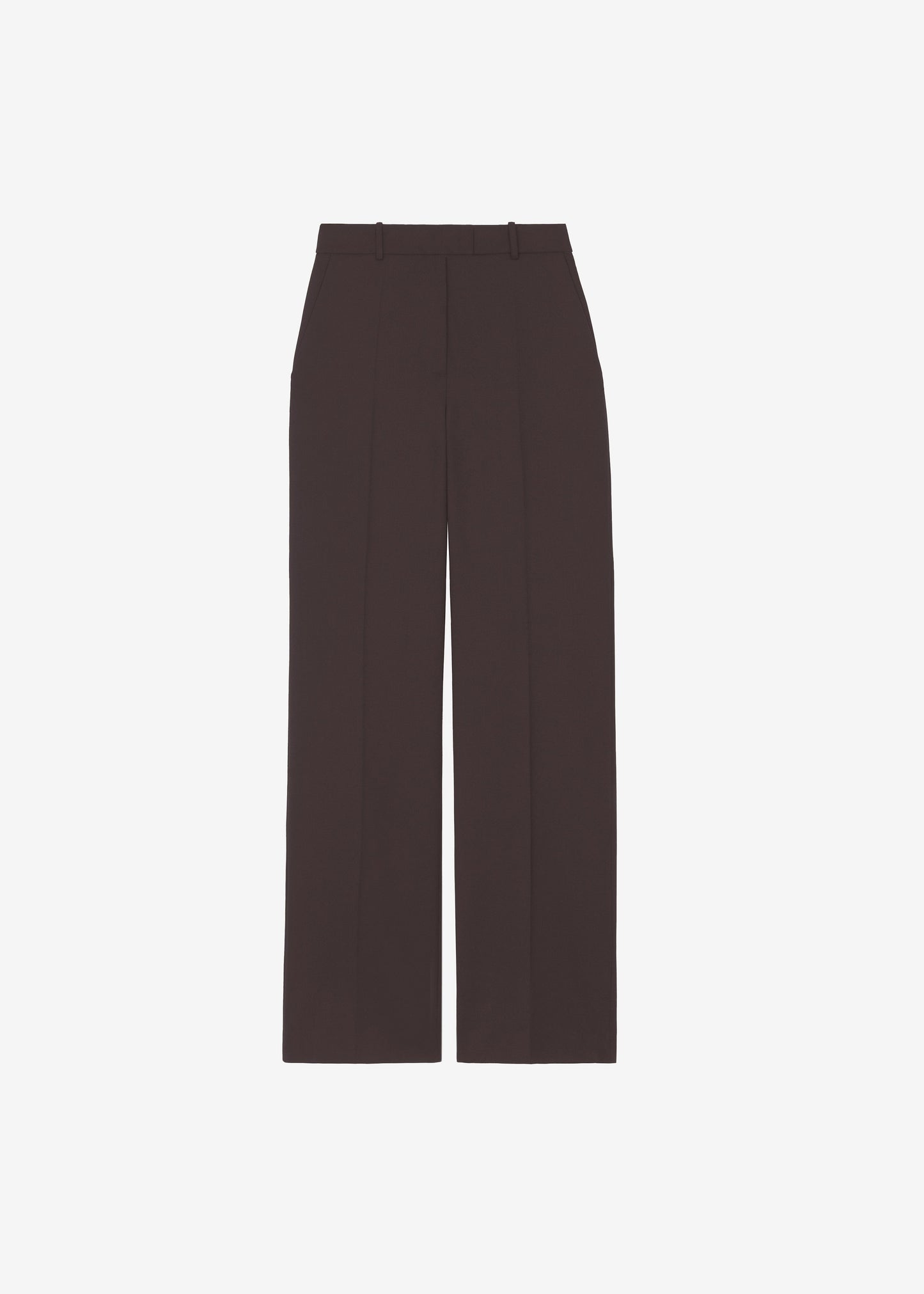 Lenora Straight Trousers - Brown