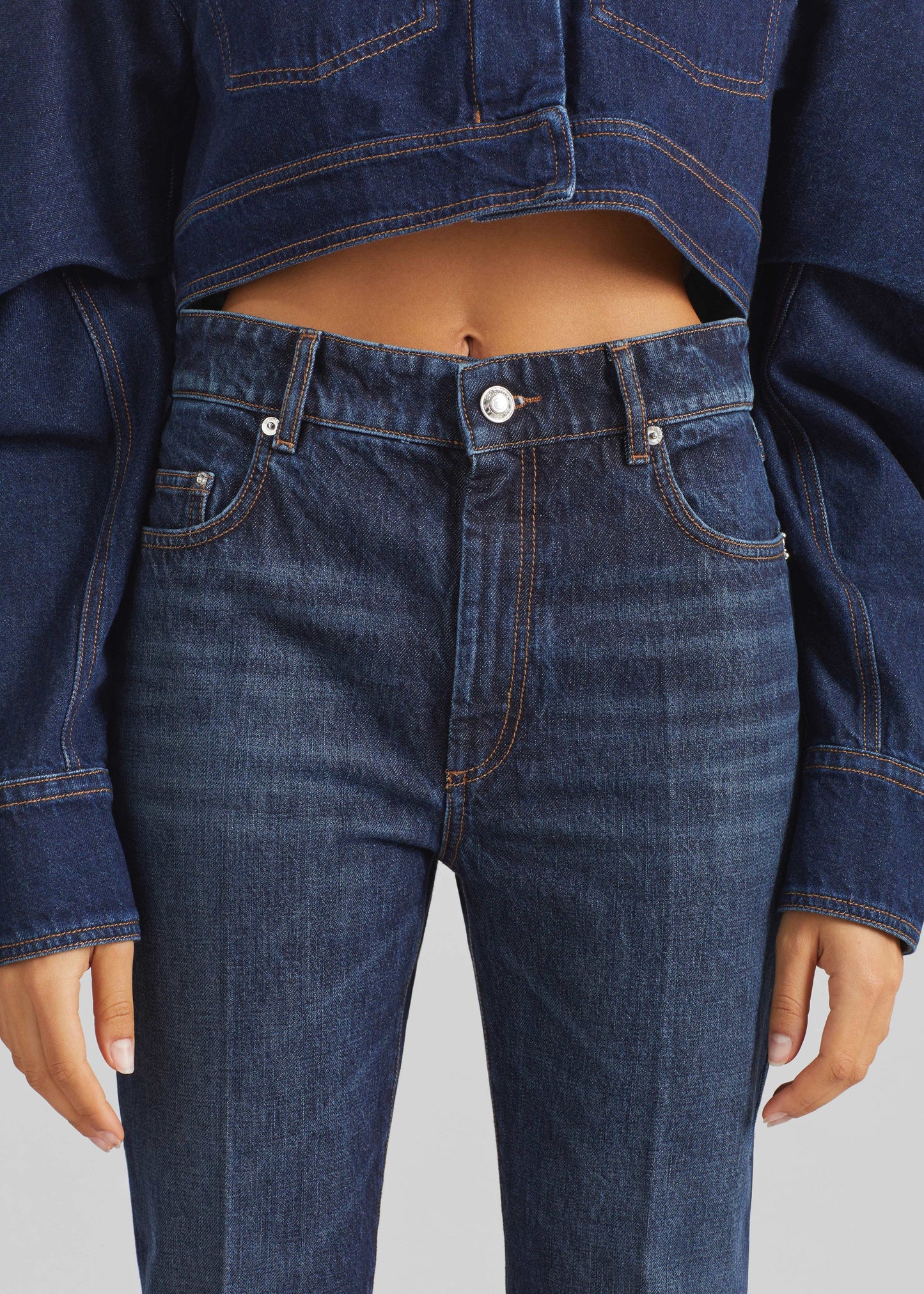 Sportmax Spigola Denim Pants - Midnight Blue