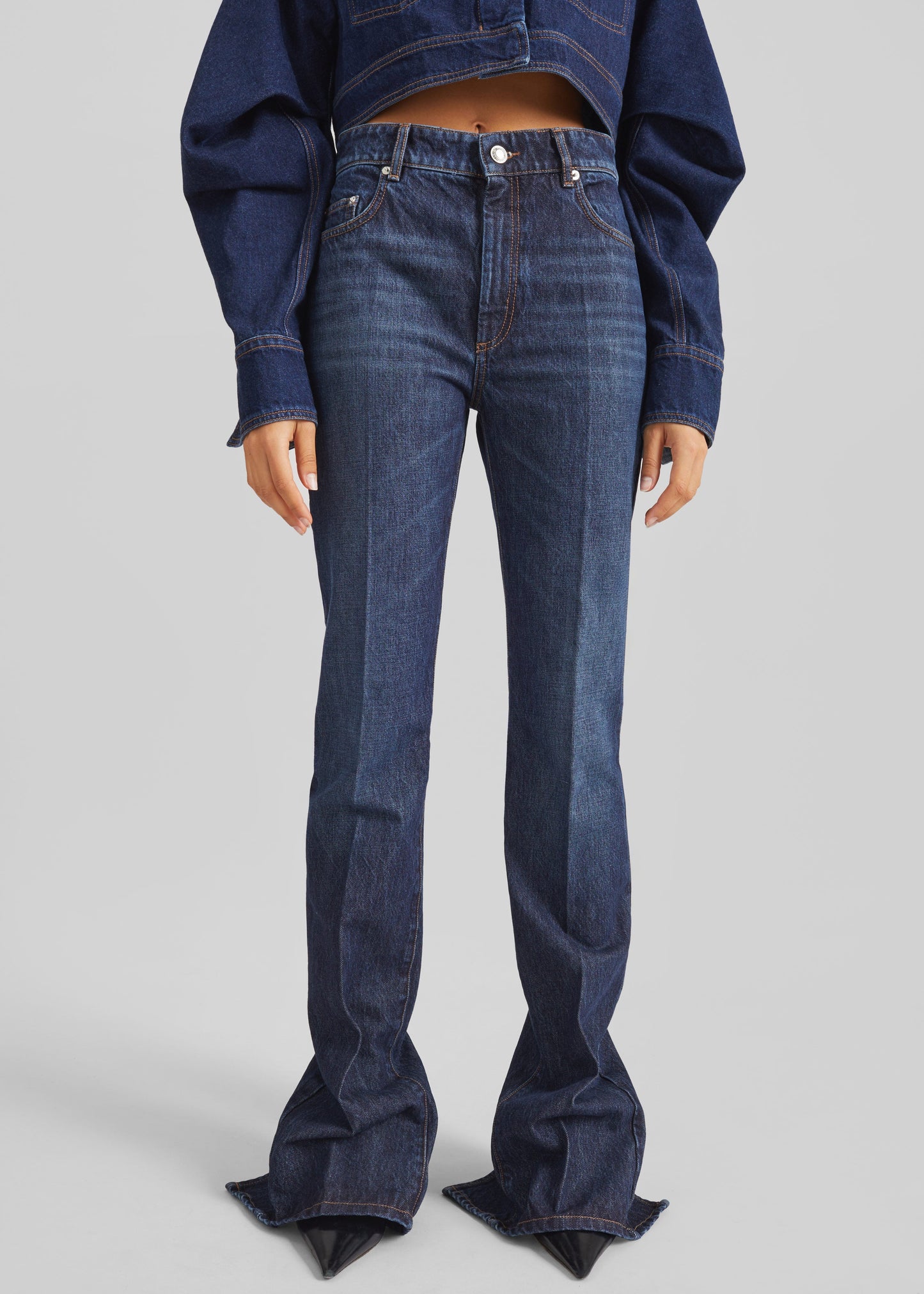 Sportmax Spigola Denim Pants - Midnight Blue