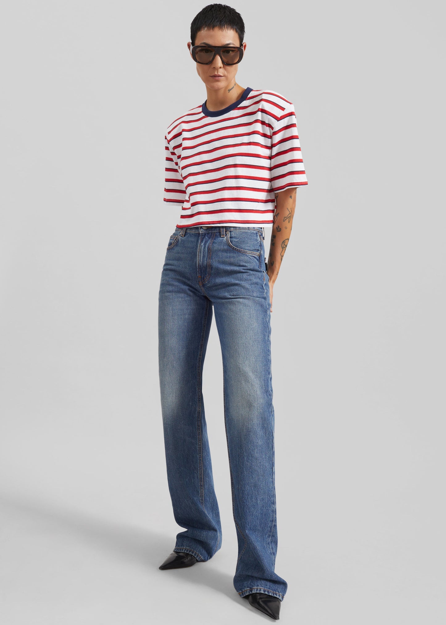 Haikure Star Jeans - Authentic Dark Wash