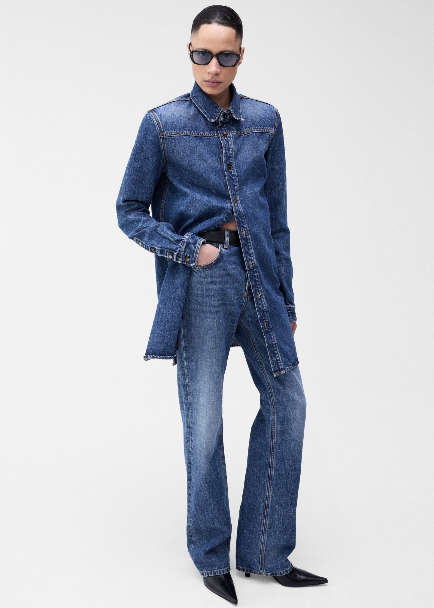 Haikure Star Jeans - Authentic Dark Wash
