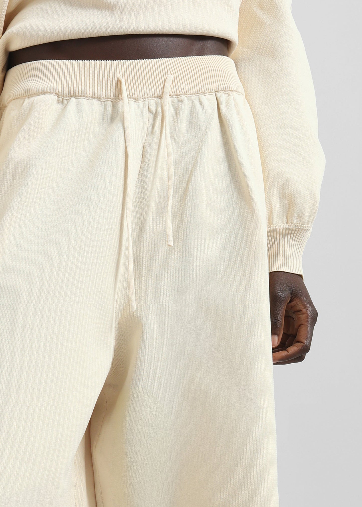 Wesra Knit Bermuda Shorts - Ecru